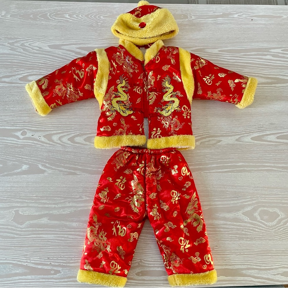 Traditional Chinese boys outfit